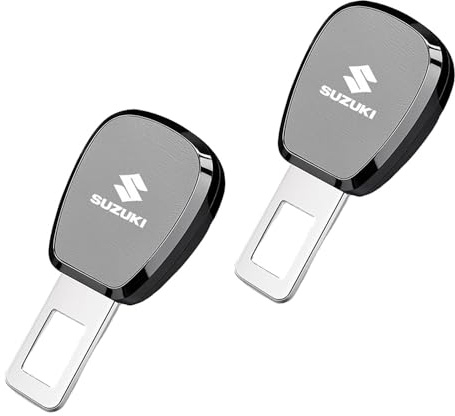 JsjjQf 2 Pezzi Prolunga Cintura Sicurezza Auto per Suzuki Verona Vitara Vitara Brezza Sidekick,Fibbia della Cintura Fermo Disattivazione dell'Allarme Cintura di Sicurezza,E-Normal