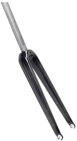 700C Kolfiber Racercykel Gruscykel Gaffel 1-1/8 Rak Styrrör Fälgbroms Lättvikts Framgaffel(Glossy)