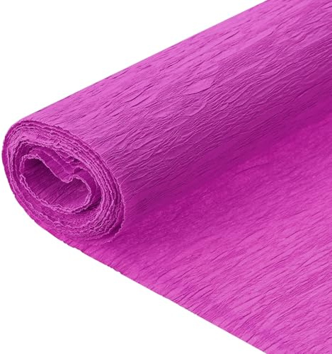 QUARKZMAN Rollo Papel Sedá Rosa 7.9 Pies Largo Y 20 Pulgadas Ancho | Paquete 1, Suministros Para Fiestas Graduación, Para Decoraciones Fiestas, Con Cintas, Papel Sedá