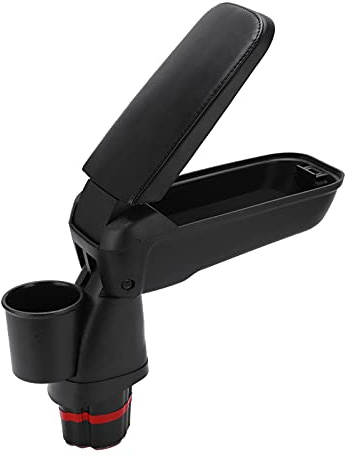 VBESTLIFE Caja de Reposabrazos Central, Soporte para Vasos de Repuesto para Smart Fortwo Forfour 453 15-19