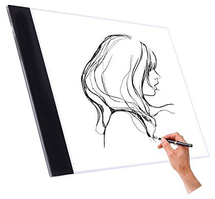 Bestland A4 LED Leuchttisch Tracing Licht Box Leuchtbrett Tätowierungzeichentafel Künstler Tätowierung Zeichnungs Grafik Tablette Licht Auflage Brett