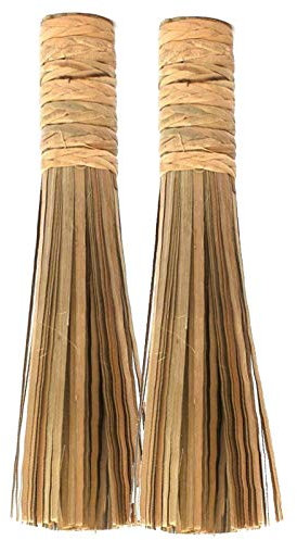 WaNaHong Extra Strong Bamboo Cleaning Brush Wok 8 inches (2pcs)