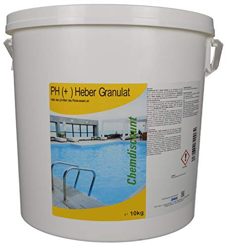 10kg pH Plus Granulat pH Heber fest ph
