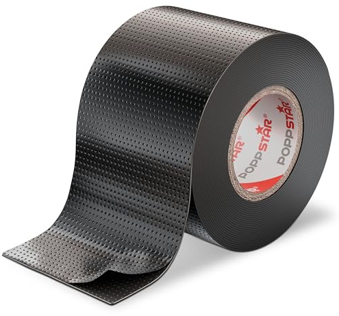 POPPSTAR selbstverschweißendes Isolierband, universal, 5m x 50mm x 0,76mm, schwarz, 1 Rolle