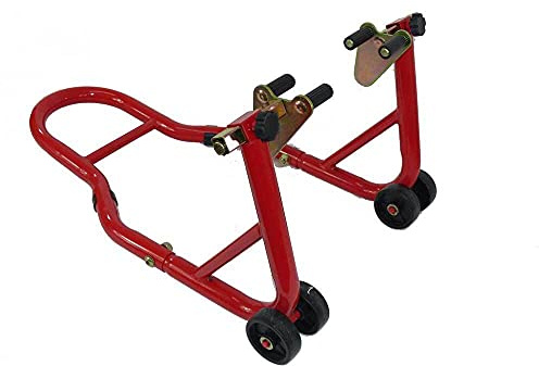 Montageständer Motorrad Vorne Rot kompatibel mit KAWASAKI Z800 2013-2016 ZR800A/B