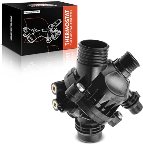 Frankberg Termostato de Refrigerante Gasolina Replace# 11537549476 | Compatible con Serie 5 E60 2.5L Z4 R.o.a.d.s.t.e.r E89 2.5L Serie 3 Coupé E92 2.5L Serie 3 E90 2.5L Serie 3 Coupé E92 3.0L