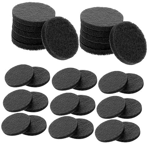 ABOOFAN 100 Stücke Duftöl Refill Diffusor Pad Für Ätherische Öle Baumwoll Nachfüll Pads Austauschbares Für Halskette Und Auto-lüftungsclip
