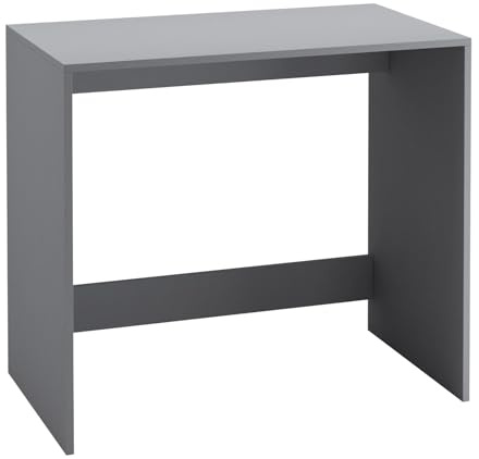 URBNLIVING Small Compact Modern Computer PC Laptop Desk Study Table Home Office Workstation