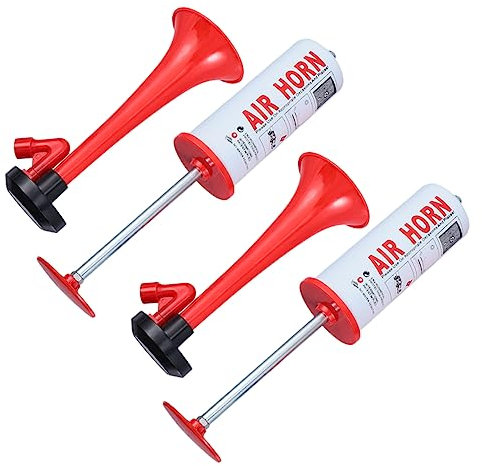 KITANDOVE 2stücke Handheld Cheer Air Horn Tragbare Luftdruckhupe Für Sportveranstaltungen Partys Und Feierlichkeiten Hochwertige Geräuschentwicklung Für Begeisterung