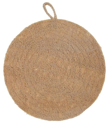 Cabilock Tapis Vapeur Luffa Réutilisable 8 Pouces Mat Cuisson Bambou Antiadherent Pour Panier Cuiseur Vapeur Cuisine Préserve Saveurs Nutriments
