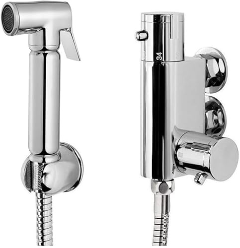 Xcel Home Chrome Thermostatic Bidet Shower Spray | Muslim Douche