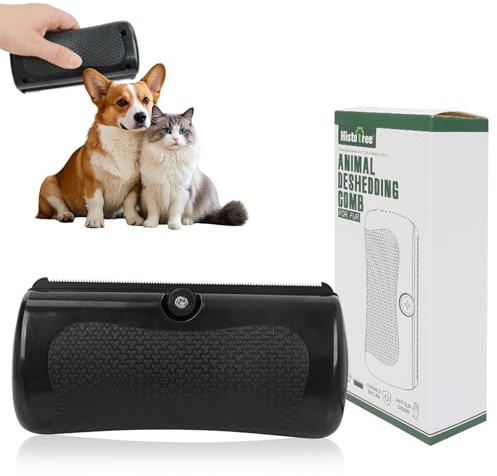 Sykerout Bürste, Groomify Hundebürste Kurzhaar, Pet Hair Removal Brush, Haustier-Enthaarungskamm, Pflegekämme Für Katze Und Hund