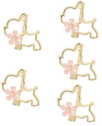 OATIPHO 5pièces Épingle Métal Forme De Chat Broche Décorative Pour Vêtements à Et Accessoires Pour Costumes Et Châles