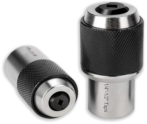 Moyata Gewindebohrer Steckschlüssel Adapter, 3/8 Drive Adjustable Adapter | Verstellbares Gewindebohrer-Set, für kleine Werkstätten Akkuschrauber und Bohrmaschinen- 6-1/2, 3/8