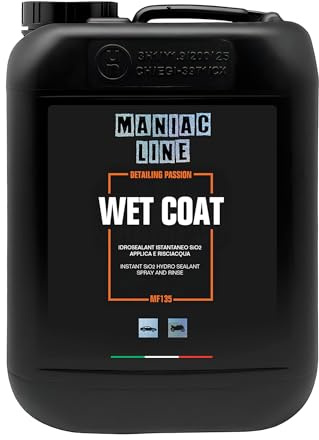 Mafra - Maniac Line Wet Coat, Formato 5L, Trattamento Spray Idrofobico & Risciacquo