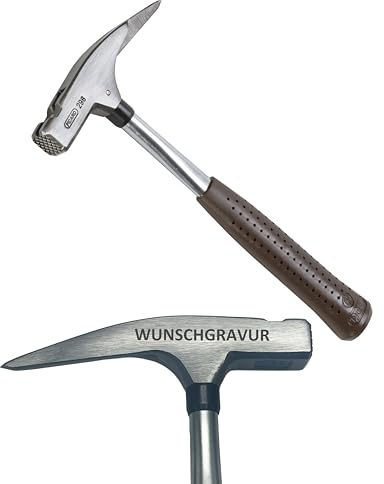 PICARD Latthammer Nr. 298 – mit individueller Lasergravur | Personalisiertes Geschenk für Zimmerer, Schreiner & Dachdecker | geraut