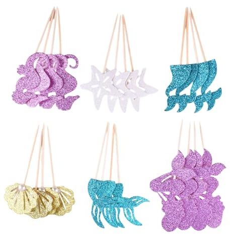 alloneslife Gâteau Efficace Décors 4/6 Interchangeables Designs Premium Bread Party Party Essential Quick Assembly for Affiche des Inserts De Décoration Gâteau Mariage