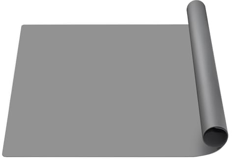 Extra Large Heat Resistant Mat 80x60cm, Thick Silicone Mats for Worktops | 1.2mm Thick, Food Grade Silicone, Waterproof Non-Slip Silicone Mats, Non Stick Silicone Sheet for Baking, Crafts, Countertops