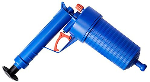 ERYUE Pulitore per Pompa di Scarico Air Power Sblocca Adattatori per Lavabo e WC Domestici con Valvola di Pressione, 4 Ventose Lavandino, Tubo, Pulizia dello Scarico
