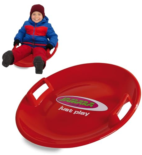 Snow Play Rutschteller 60cm - Haltegriffe an beiden Seiten, langlebiger, robuster Kunststoffkörper, Leichtgewicht mit nur 555 g