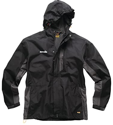 Scruffs arbetsjacka svart/grafit L (T54858)
