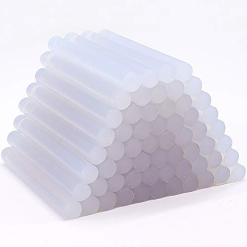 Leeyunbee Bâtons de Colle Chaude 11 mm x 100 mm, 60 Pièces
