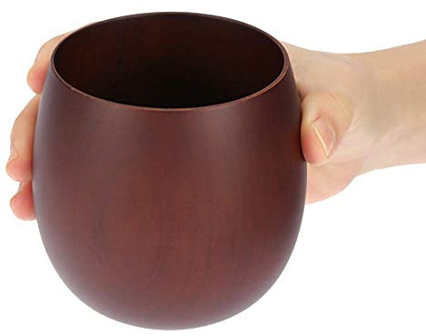 Wooden Drinking Cup,Wooden Cup,2.8×2.8×3.1inch Japanese Style Tea Cup,Beer,Coffee Mug,Wooden Mug Beer Milk Cup Coffee Mug Wood Drinking Cup for Coffee Beer Tea Juice Milk