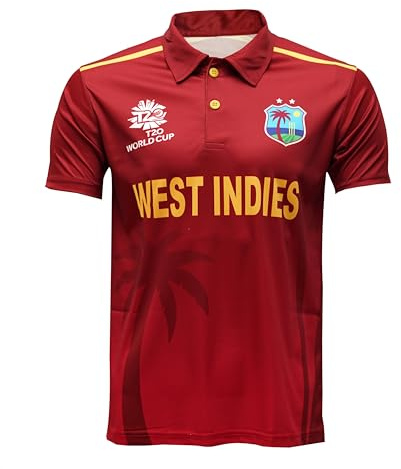 West Indies ODI Cricket Jersery Worldcup T20 Shirt