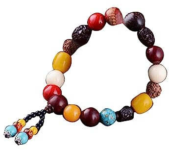 Mikinona Hängende Buddha-perlen Auto-anhänger Dekoration Langlebiges Pendant Für Autos Kreative Geschenkidee Für Freunde Und Familie Stilvolles Accessoire Für Rückspiegel
