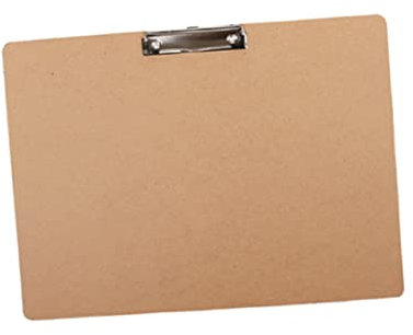 Operitacx Tableau Écriture Bois Avec Support Rigide Plateau Écriture Et Classeur De Documents