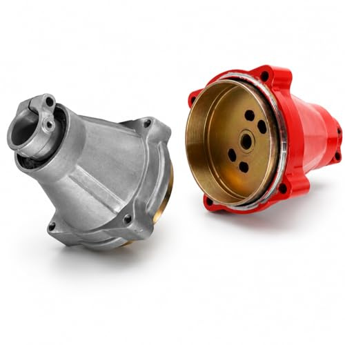 Campana Frizione per Decespugliatore Ø78mm | Tubo Ø26mm | Innesto 9 Denti | Ricambio Universale Compatibile con Vari Modelli | Colore Grigio o Rosso in Base alla Disponibilità