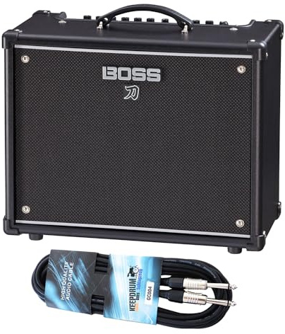 Boss Katana 50 Gen 3 Gitarren-Verstärker Combo + keepdrum Klinkenkabel