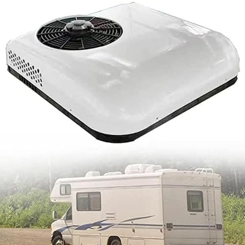 Climatiseur électrique sur Le Toit De Voiture, Camping-Car, 12v/24v, Climatisation De Stationnement, Froid Seul, pour Camping-Car, Camion, Van, Caravanes,White-24V
