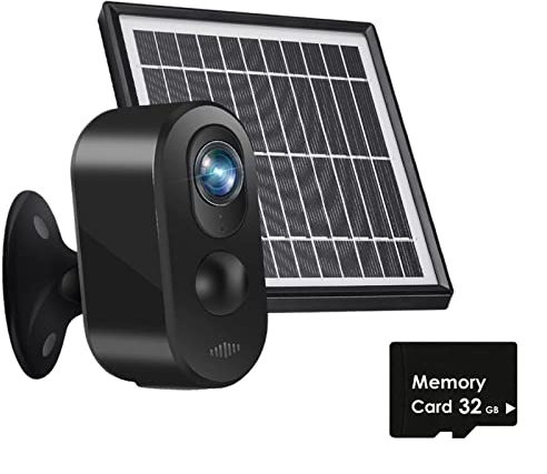 Cámara de seguridad Cámara de vigilancia inalámbrica de 3MP, 4G, Panel Solar de 3,5 W, cámara IP CCTV, batería for exteriores, Mini protección de seguridad for el hogar, Tuya Sin duda una conexión m