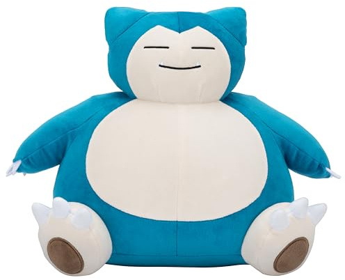 Pokémon PKW4471 - Relaxo Plüsch 30 cm, offizielles Plüsch