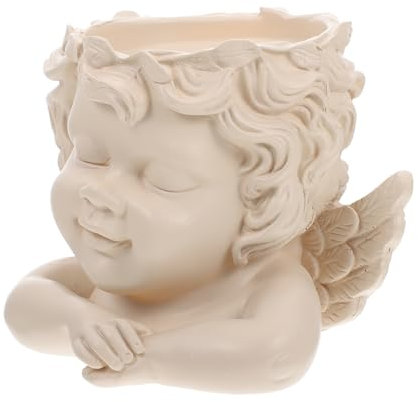 Toyvian Vaso Da Fiori Statua Celestiale Vaso Da Fiori Per Casa Creativo Ornamento Da Tavolo Per Piante