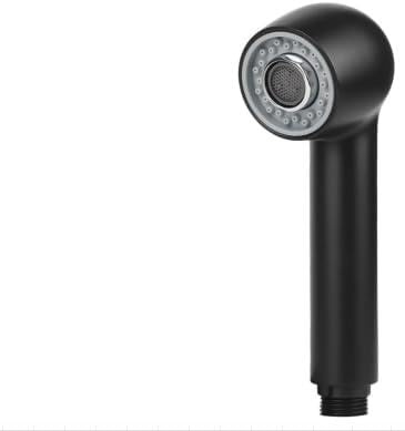 WEFHEF Pomme de Douche G1/2, Douchette Douche Salle de Bain avec 2 Modes, Douchette Evier Cuisine avec Mousseur, Douchettes de Remplacement Mitigeur Cuisine, pour Vaisselle Salle de Bain Lavabo, Noir