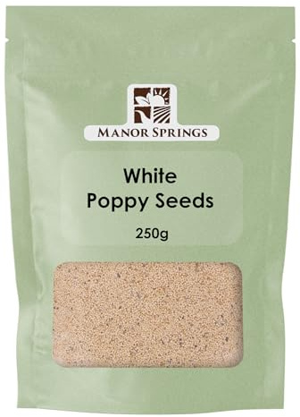White Poppy Seeds 250g by Manor Springs