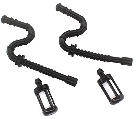 AISEN 2x Kraftstoffschlauch/Benzinschlauch + Benzinfilter/Kraftstofffilter für Stihl MS240 MS260 MS290 MS310 MS390 MS360 TS400 034 036 029 039 026 024 Kettensäge