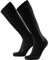 DANISH ENDURANCE Calze Compressione Graduata Uomo Donna 21-26 mmhg, Recupero, Viaggi, Sport, 1 Paio, Nero Tinta Unita, 39-42