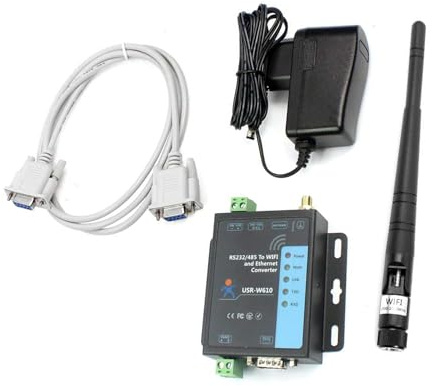 PUSR USR-W610 Server Industrial WIFI to RS232 RS485 Serial and Ethernet Converter WatchDog Gateway Supports modbus RTU to compatibile con TCP