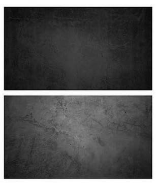 Selens 56x88 cm 2in1 Hintergrund Schwarzer Zement Flatlay Tischplatte | Fotografie Doppelseitiger Hintergründe, für Gourmet Blogger, Kosmetik, Online Shops Produktfotografie, Lebensfotos