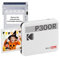 KODAK Mini 3 Retro 4PASS Portable Photo Printer (3x3) + 8 Sheets, White