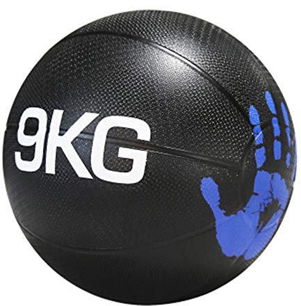 Medizinbälle Fitness-Medizin-Ball, Aerobic-Übungsbalance-Trainingsball, 1kg / 2kg / 3kg / 4kg / 5kg / 6kg / 7kg / 8kg / 9kg / 10kg / 10kg (Size : 9kg/19.8lb)