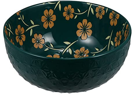 Cabilock Japanische Muster Relief Schüssel Suppenschüssel Keramik