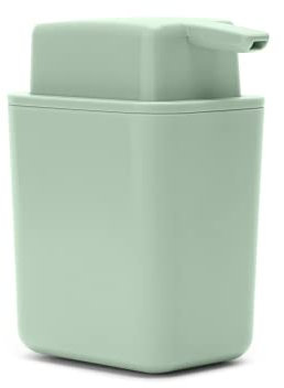 Brabantia - Sinkside Soap Dispenser - Non-Dripping Pump - Non-Slip & Non-Scratch - Large Refill-Opening - Corrosion Resistant - Dishwasher Safe - Kitchen Accessory - Jade Green - 200 ml