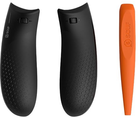 SCUF Kit de Grips Pro pour Manettes Sans-fil Xbox avec Bouton Partager - Noir
