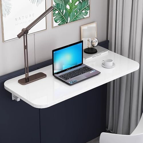 MTSYXYM Klappbarer Wandklapptisch,Wandklapptisch Wetterfest,andmontierter Klappschreibtisch,Laptoptisch,Frühstückstisch Schreibtisch Mehrzwecktisch,mit Zubehör,Platzsparend. (Size : L120*W30cm)