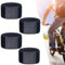 WUSJCOF 4 pares de pinzas para seguridad para protección de pantalones, correas de tobillo con gancho y bucle, bandas elásticas, cinta elástica, pernera para senderismo