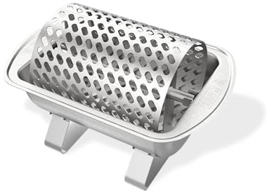 Weber Griddle Butter Roller - Stainless Steel Butter Roll and Melt Tool for Even Bun Coating with Removable Wheel
